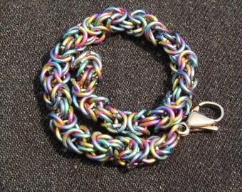 Peacock Rainbow Anodized Titanium Wire Pure Surgical Grade