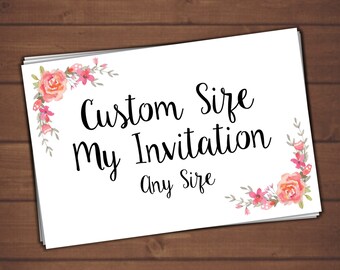 CUSTOM SIZING