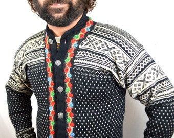 Vintage Nordic Wool Sweater - Gann Norway