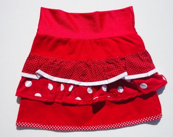 * SKIRT RED LOLITA GIRL *.