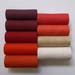 12 Inch Burlap Runner - Red, Burgundy, Coral, Orange, Pumpkin - Christmas Runner - Thanksgiving Runner