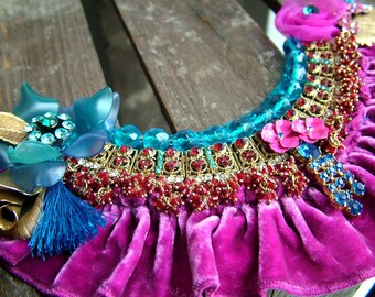 Dangerous Liasons - OOAK Neckpiece - Ready to ship xx