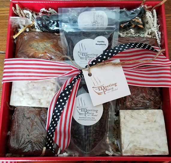 Thank You Gift Basket w/ coffee homemade baked goods hostess