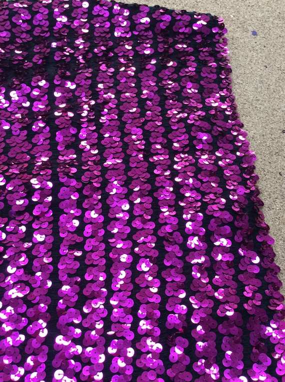Sequin stretch fabric sequins fabrichot pink sequins on a