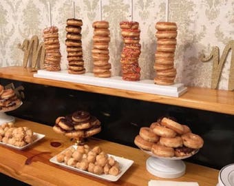 Donut Bar, Donut Party, Donut Holder Holds between 10-50 on each item, 10 Colors