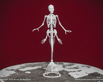 Mermaid Skeleton 3D Print
