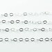 1 foot 925 Sterling Silver Chain Necklace, 2*2.5mm Oval Shining Silver Necklace, For Jewelry Making -SSWC0142