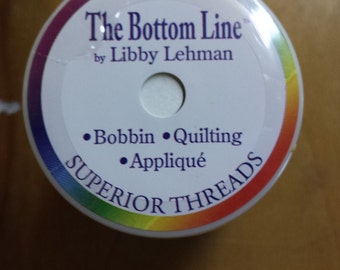 Superior Threads "The Bottom Line" 60wt Polyester Quilting Thread