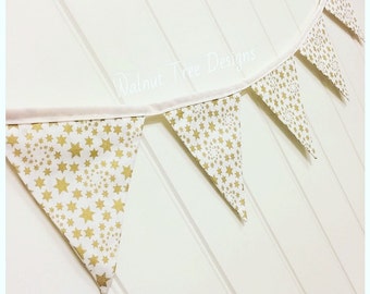 Star Bunting, Christmas bunting, Christmas decoration, Christmas decor