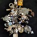 Charm Fob Clip-on inspired by Disney Dooney "Animal Kingdom 20th Anniversary" Handbags! Medium Size Fob. A wildly fun Zebra Safari Fob