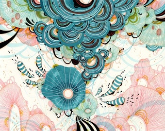 Giclee Fine Art Print - Puff - 11x14
