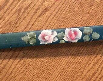 Hp shabby cottage roses back scratcher chic victorian french
