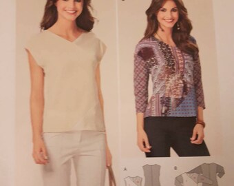 Burda 6579, Women's Top Sewing Pattern