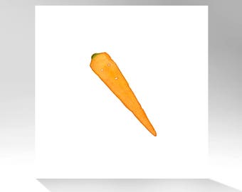 CARROT / Archival Quality Print of Original Watercolor Painting