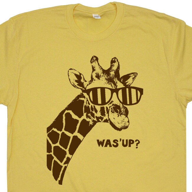 Giraffe T Shirt Funny Vintage Animal Shirts Giraffe T Shirt Funny Vintage Animal Shirts