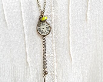 Long necklace retro charm