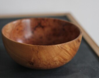 Spalted maple wood bowl hand made British Columbia Canada