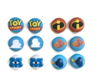 Pixar Earrings Disney Inspired Toy Story Earrings Incredibles Earrings Nemo Earrings Monsters Inc Earrings Dory Earrings