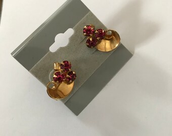 Art Nouveau Style SCREW BACK Earrings