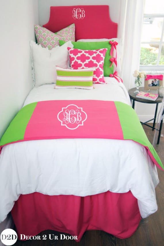 Hot Pink Custom Twin Dorm Headboard