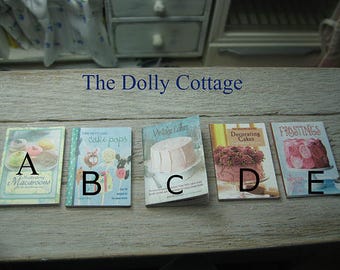 playscale 1/6 1:6 miniature cookbook barbie dollhouse baking fashion doll blythe