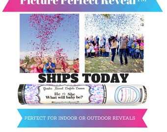 12" 16" OR 24" Cannon | Gender Reveal Cannon | Gender Reveal Ideas| Gender Reveal Party| Gender Reveal Confetti | Gender Reveal | Popper