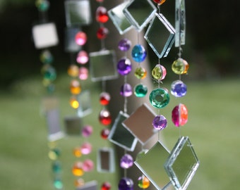 NINE strings of Tree Jewelry, whimsical and colorful tree bling