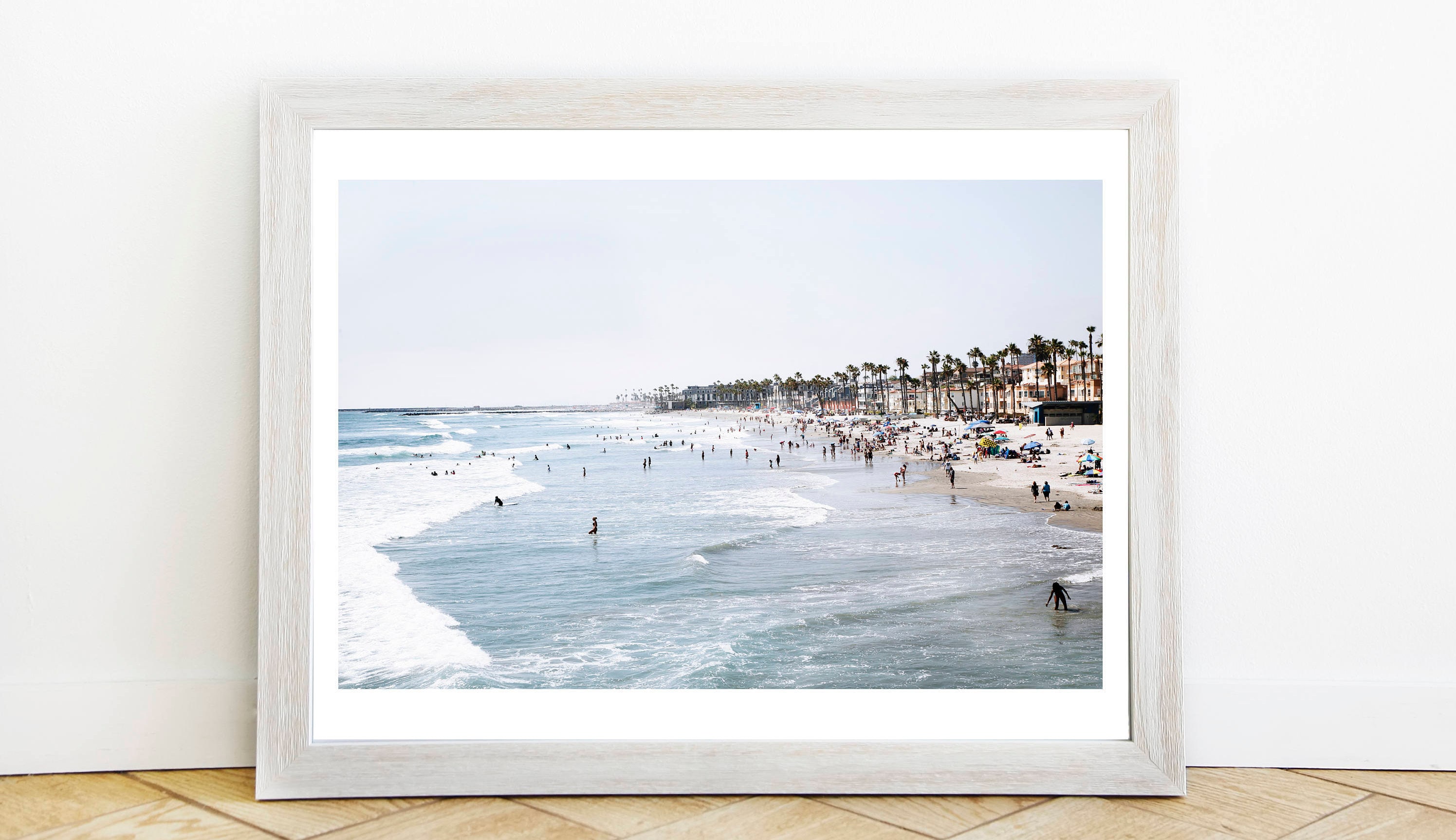 Southern California Modern Beach Day Fine Art Color Print