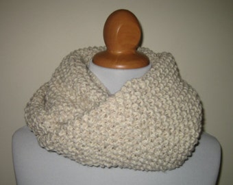 Ecru Infinity Scarf