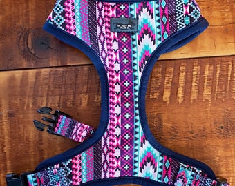 Purple Aztec Dog Harness - Dog Harness / Dog Harness Australia /Dog Collars Australia