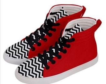 Twin Peaks Sneakers, 90s, Twin Peaks,TV shoes, sneakers, 90s, david lynch , footwear, fall, cult tv cult films