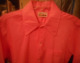 Vintage Shirt 60's or 70's Size 15-151/2 Small/Med by ARROW WEEKENDERS Like New