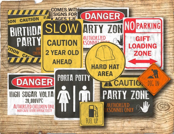 Irresistible image for party signs printable Divine image in party signs printable