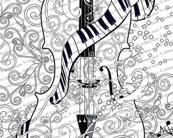 3 printable coloring posters adult coloring page set of 3 violin art coloring posters - Coloring Posters Printable 3 printable coloring posters adult coloring page set of 3 violin art coloring posters - Coloring Posters Printable