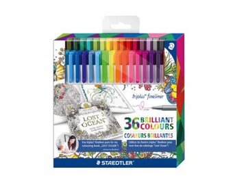 Staedtler Johanna Basford Triplus Fineliner Pens