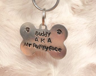 Custom Dog Tags - Custom Pet Tag - Dog Bone Tag - Personalized Dog Tag - Dog Tag for Collar - Pet ID Tags - Dog Name Tag - Pet Name Tag