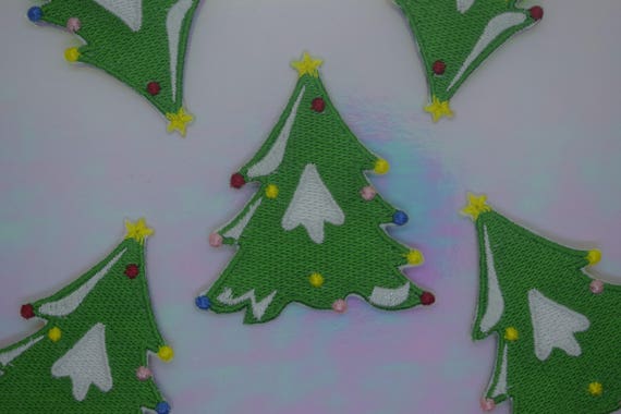 Christmas Tree Iron on Patch