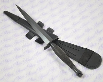 Genuine Authentic Type 2 J Nowill & Sons Fairbairn-sykes Black Commando Knife Sheffield England