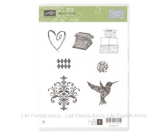 Stampin Up Best of Shelli Clear Mount Stamp set