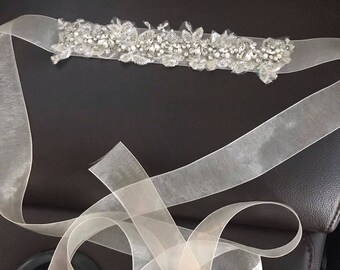 Bridal sash or wedding belt
