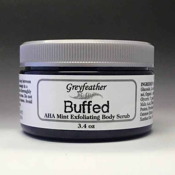 Buffed AHA Exfoliating Body Scrub!