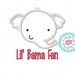 Elephant "Lil Bama Fan" Machine Embroidery Applique Design