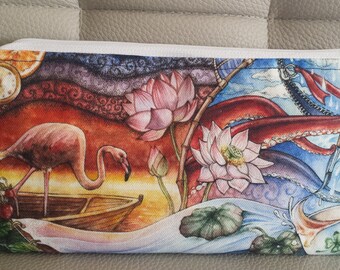 Pencil case, fabric pencil case, back to school pencil case