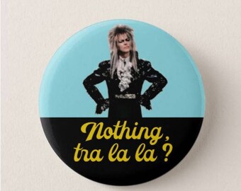 Jareth - Badge - Pin - Magnet - Labyrinth - 80s - Film - Movies - Music