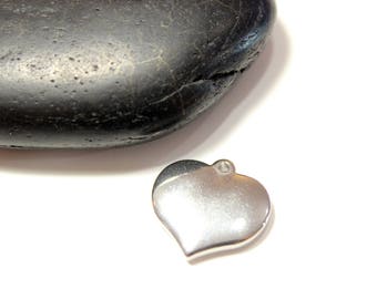 STAINLESS steel heart pendant
