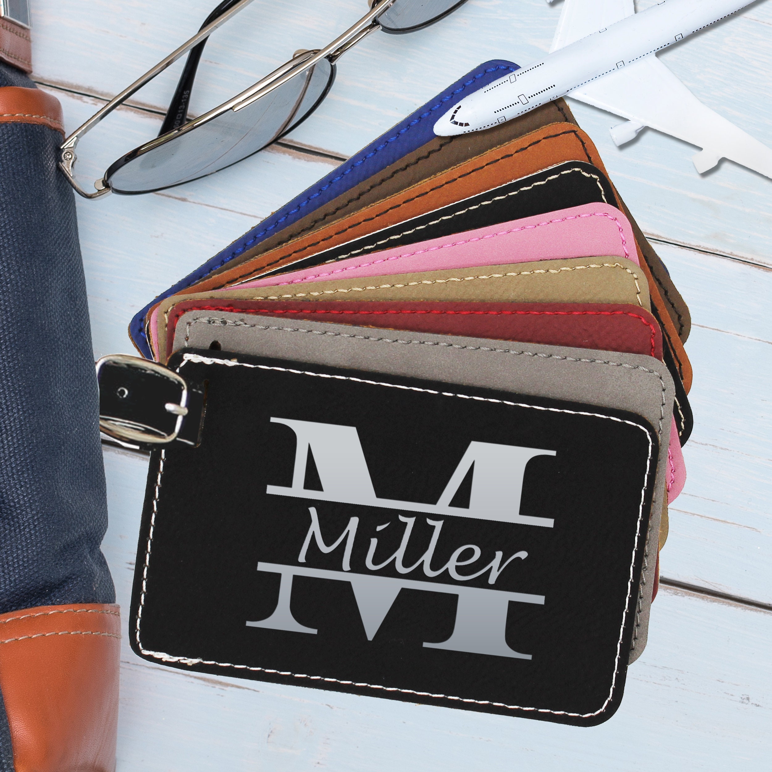 personalized luggage tags favors