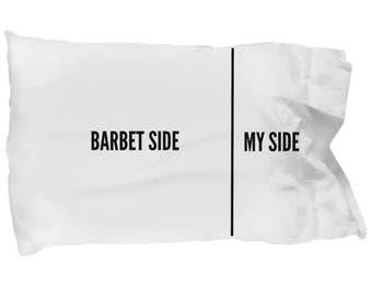 Barbet Pillow Case - Funny Barbet Pillowcase - Barbet Gifts - Barbet Side My Side - Barbet Dog