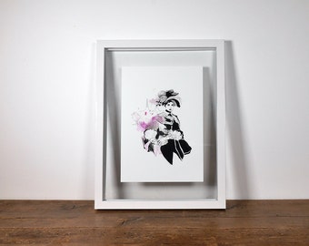 Parisienne fashion illustration