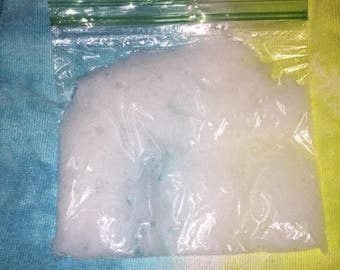 White metallic slime