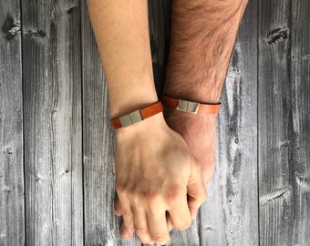 Personalized Couples Bracelet, His and Hers Bracelet, Personalized Hidden Message Bracelet, personalized bracelet, Custom Secret Message